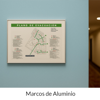 Señaletica Marcos de Aluminio